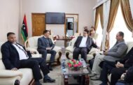 رئيس المجلس الرئاسي محمد المنفي  يلتقي أعضاء المجلس الأعلى للقضاء