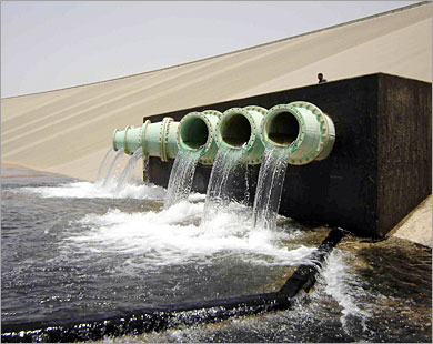 الساعدي: مياه النهر الصناعي ستنقطع عن عدة مدن بالمنطقة الغربية ليس من بينها طرابلس